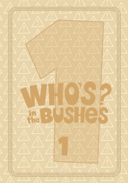 Зворот картки Who’s in the Bushes?